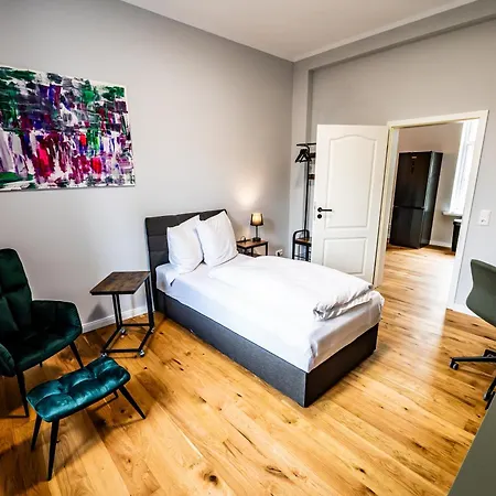 4 Neues Luxurioeses Terrasse Tolle Einzelbetten Ruhig Apartmán