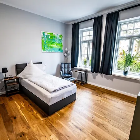 4 Neues Luxurioeses Terrasse Tolle Einzelbetten Ruhig Apartment *